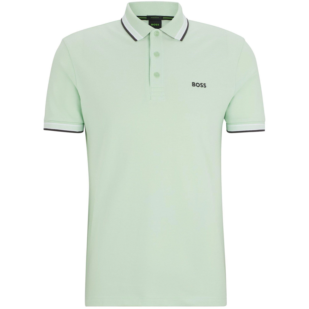 Hugo Boss Paddy Polo Shirt - Open Green 388